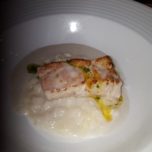 Corvina y Risotto 