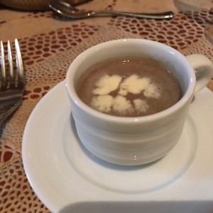 crema de hongos