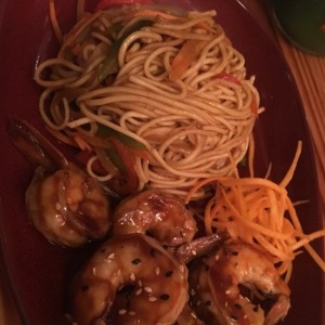 Teppan yaki - Langostinos