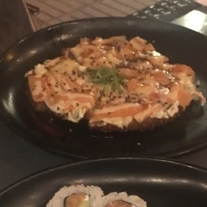 sushi pizza