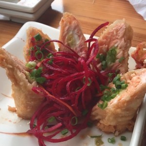 salmon tempura