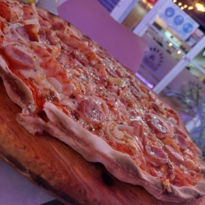 Pizza de Chorizo Italiano + Cebolla 