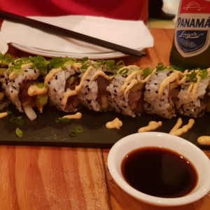 rolls de spicy tuna