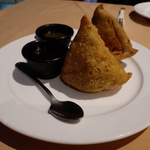 Vegetarian Appetizers - 1. Veg. Samosas