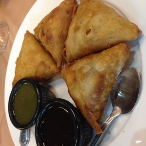 chicken samosas