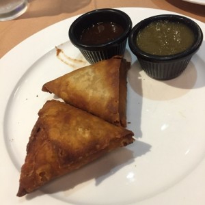 Chicken samosas