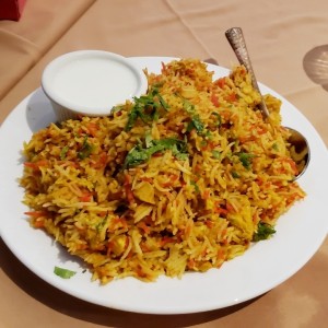 Baryani de pollo