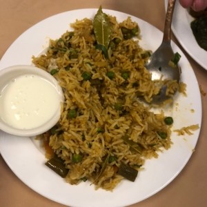 Rice - 60. Vegetales Biryani