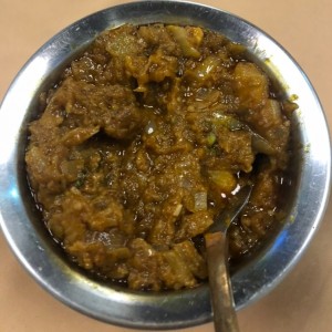 Vegetarian Menu - 47. Baigan Bharta