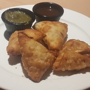 samosas de pollo