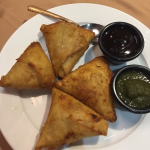 samosas de vegetales