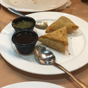 samosas de pollo