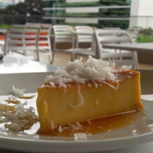 flan de coco