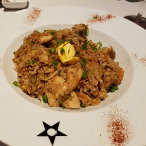 Nasi Goreng  de Pollo