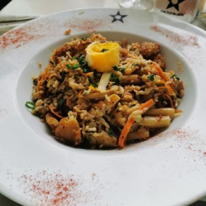 Nasi goren de marisco