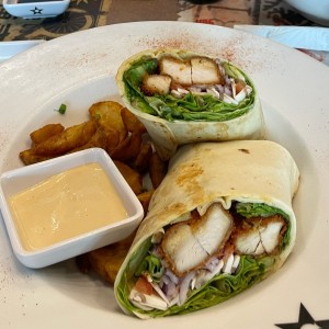 Wrap de Pollo Thai