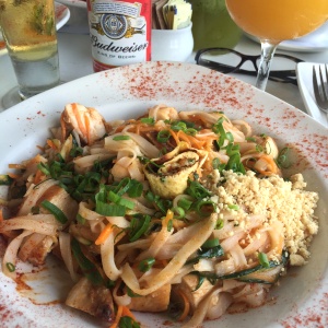 Pad thai de Pollo