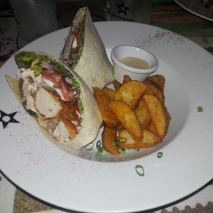 Wrap de pollo