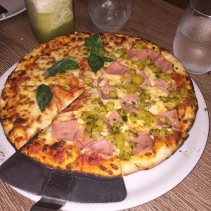 Pizzas - Margarita y Hawaiiana
