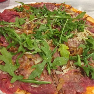 Pizza de Carpaccio de Res 