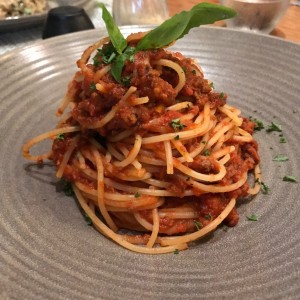 spaguetti a la bolognese