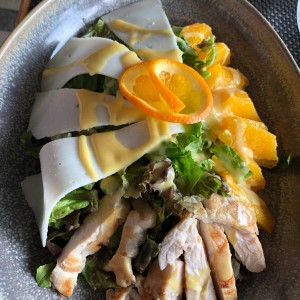 Ensalada de Pollo con Naranjas 