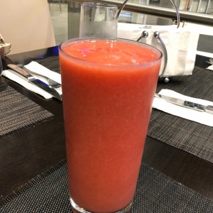 licuado de fresa