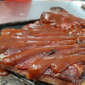 costillas bbq