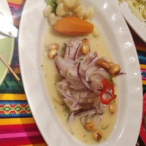 ceviche de corvina