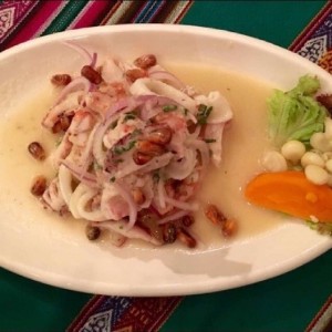 ceviche de corvina