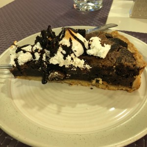 Pie de galleta oreo