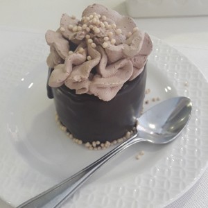 mousse de chocolate