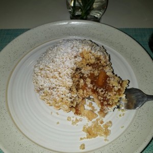 apple crumble