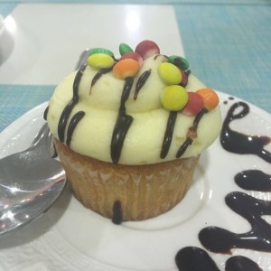 Cupcake de M&Ms