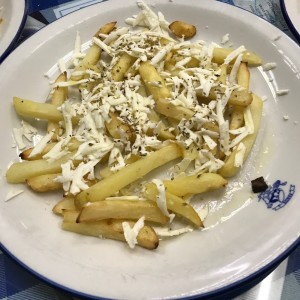 Papitas asadas con queso feta