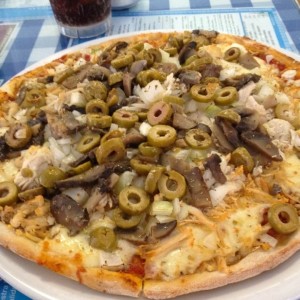 pizza de vegetales