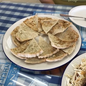 Pan pita tostado