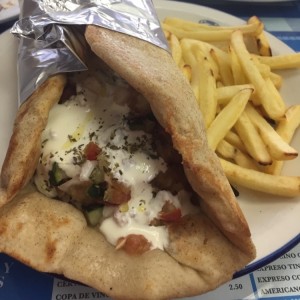 Gyro de pollo 