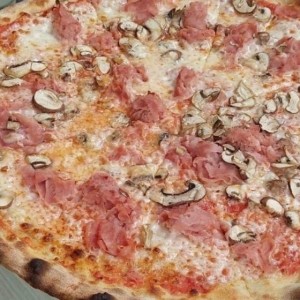 Pizzas - Pizza con Hongos