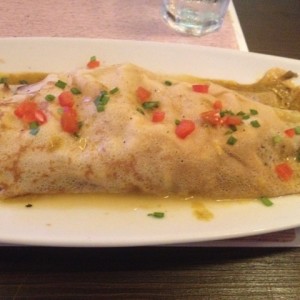 crepe de pollo thai