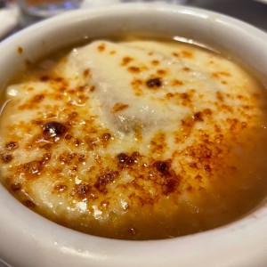 Sopa de cebolla 