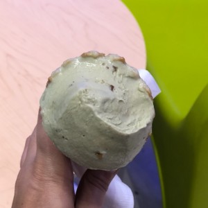 helado pistacho