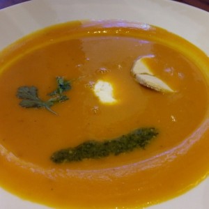 sopa de zapallo