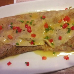 Crepes de Pollo Thai