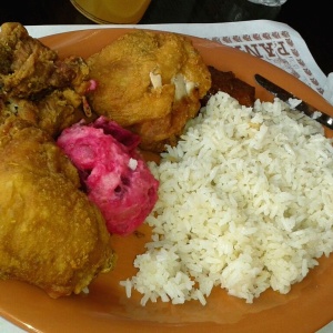 Pollito frito!! Delicioso!!