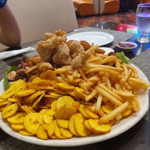 picada mar y tierra