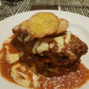 Lasagna de carne