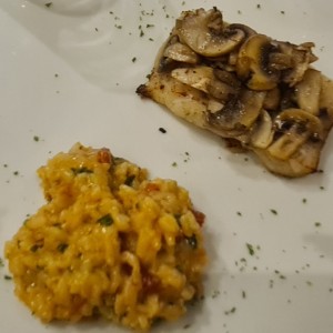 CORVINA CON PORTOBELOS 