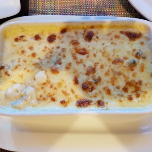 Almejas Gratinadas.