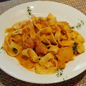 Fetuccini a la Boscaiola